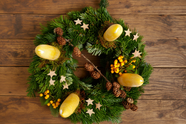 Adventskranz „Goldstern“