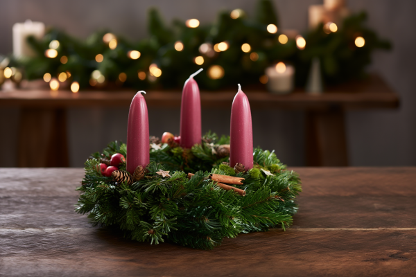 Adventskranz "Schnecke"