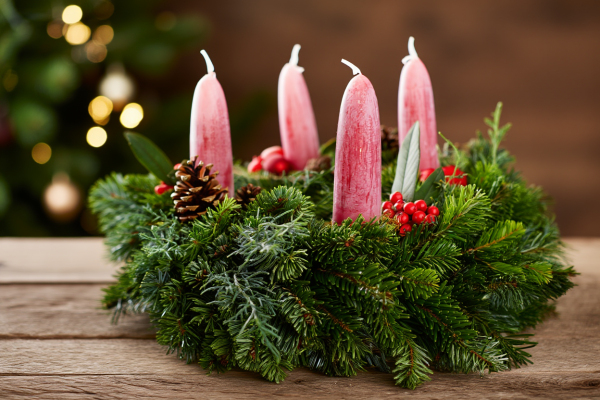 Adventskranz "Zapfen"