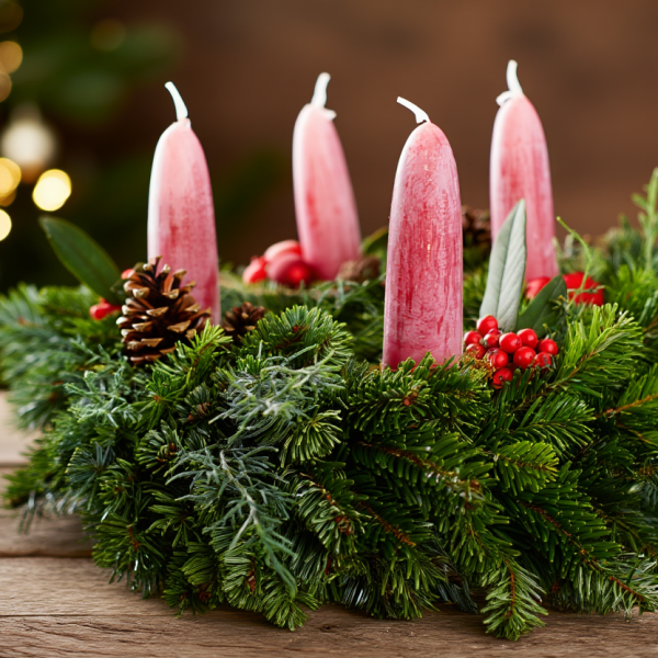 Adventskranz "Zapfen"